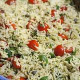 Orzo Salad with Dill Pesto