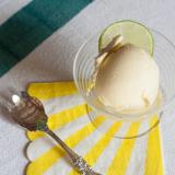 Lemon Verbena Sheep Yogurt Ice Cream