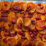 Sweet Potatoes Cranberry Glaze