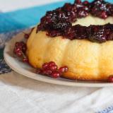 Baked Lime Ricotta with Blackberries