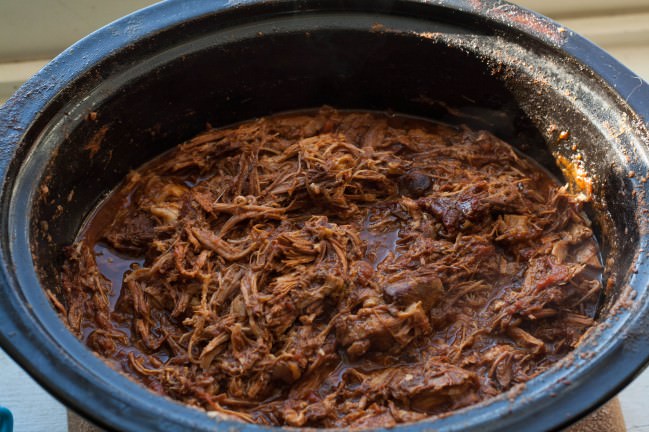 pulled pork in crockpot