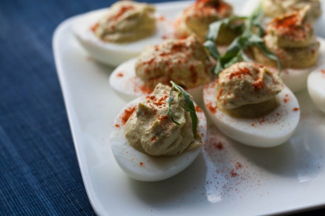 deviled eggs