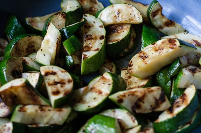 grilled zucchini