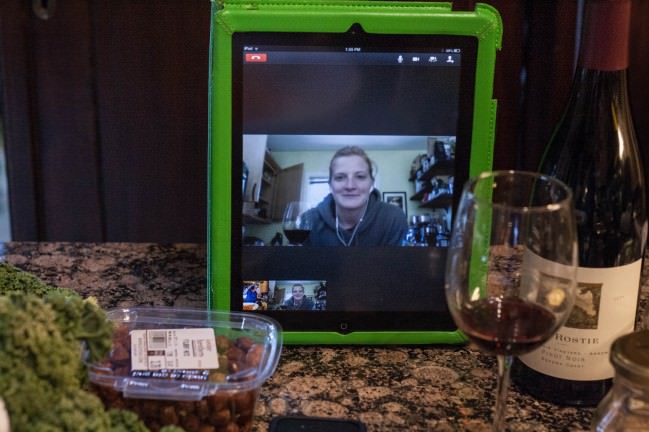 remote cooking via ipad