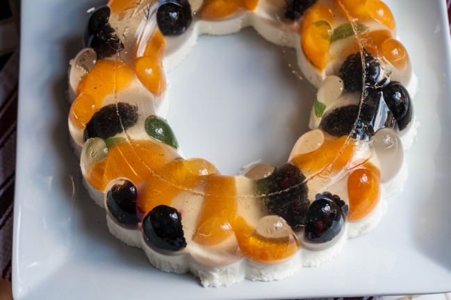 mint cream cheese jello ring