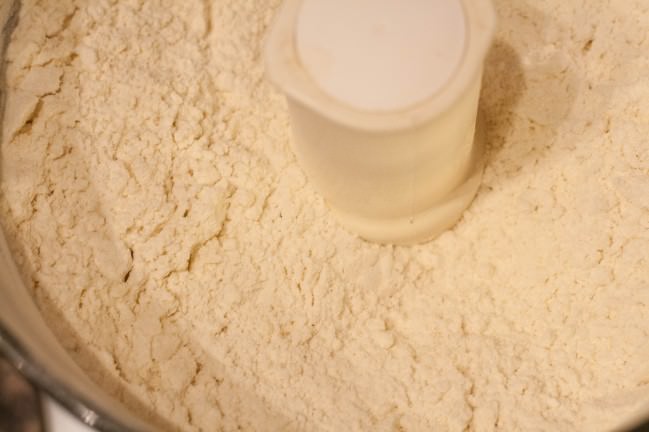 butter and flour for crust