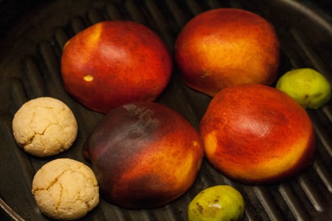 griling nectarines