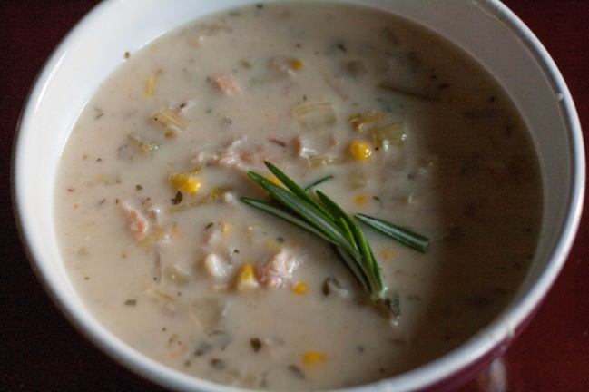 corn crab chowder