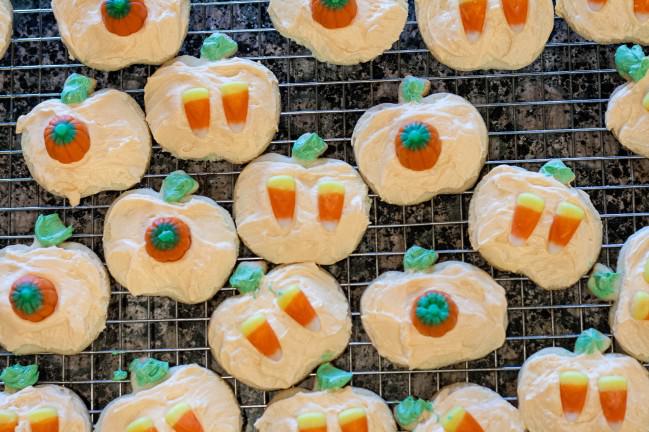 decorated sugar cookies