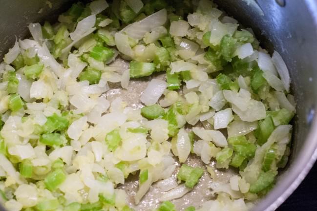 sauteed celery and onions