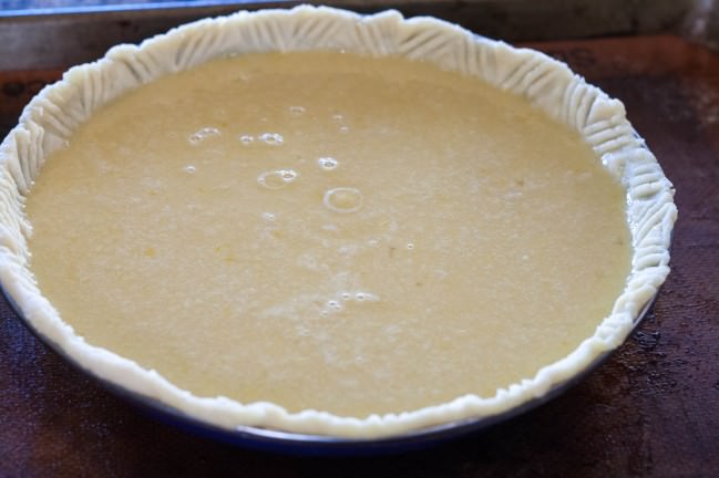 apple cider cream pie crust plus filling for oven