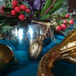 thanksgiving centerpiece gold squash