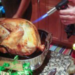 torching the turkey