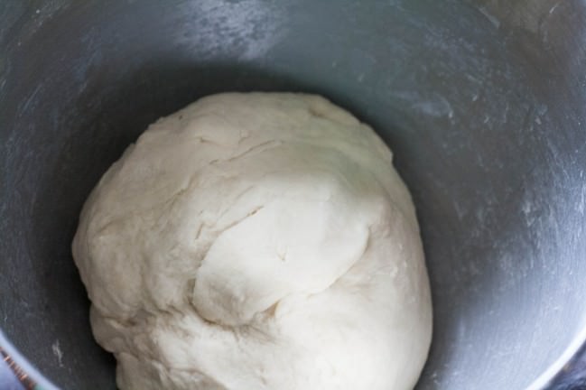 english muffin dough ready to rise