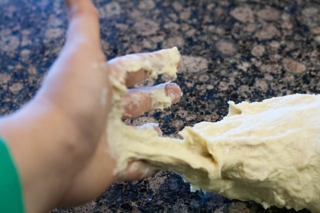 english muffin dough too sticky