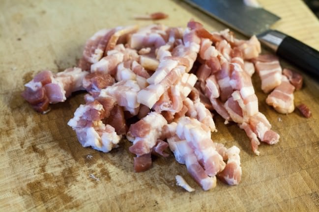 boeuf bourguinon chopped bacon