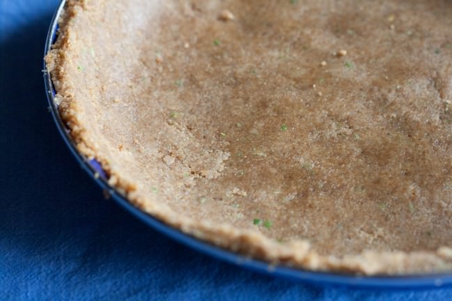 Key Lime Pie, two ways crust