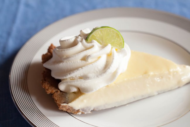 Key Lime Pie, two ways egg yolks