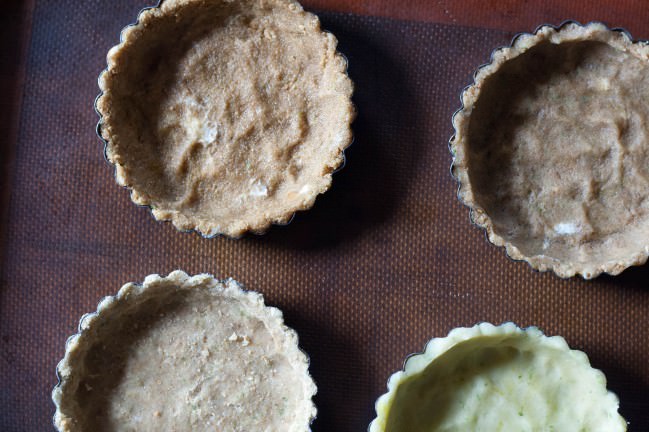 Key Lime Pie, two ways four crusts