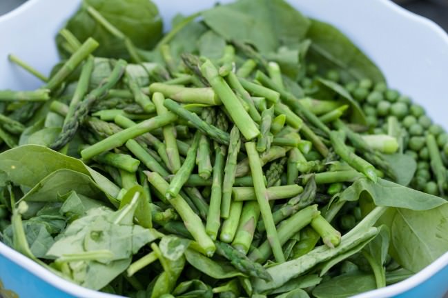 Snappy Green Salad beyond leafy greens