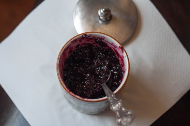 Blackberry Sage Refrigerator Jam aerial