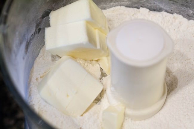flaky buttery food processor buttermilk biscuits add butter to flour