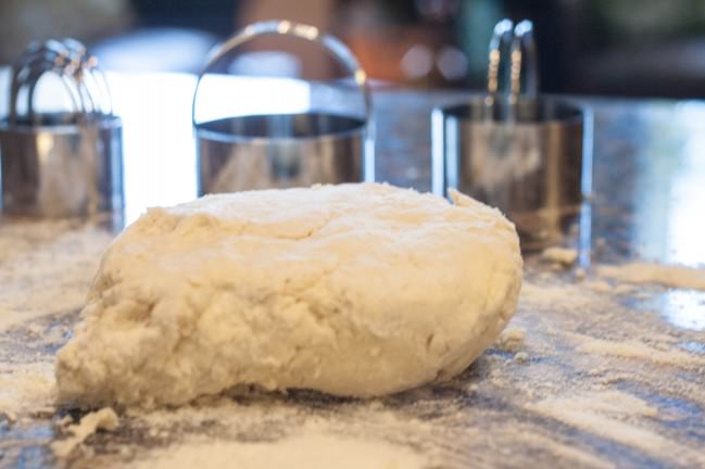 flaky buttery food processor buttermilk biscuits dough