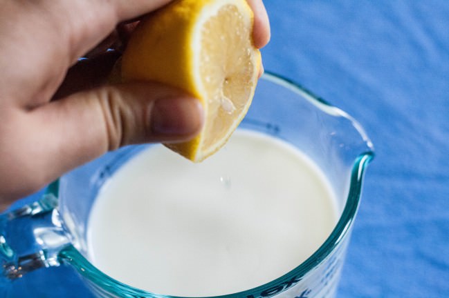 pantry tips substitutions buttermilk in a pinch add lemon juice to milk