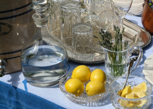 Croquet Party Table drinks