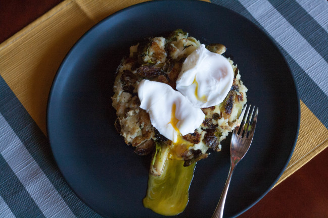 Bubble and Squeak Thanksgiving Leftovers