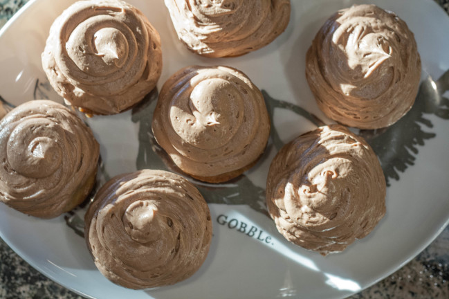 Chili Chocolate Buttercream Cupcakes