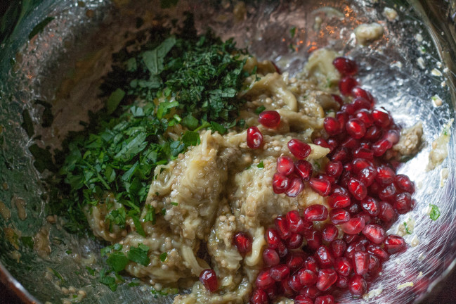 Baba Ganoush via Jerusalem to toss