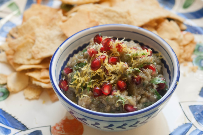 Baba Ganoush via Jerusalem with pita