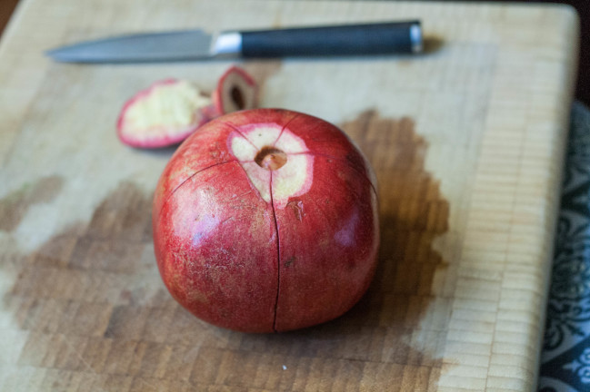 pantry tips how to open a pomegranate cut