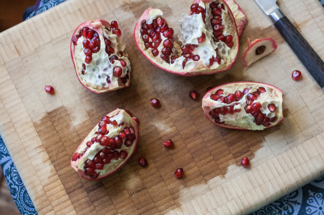 pantry tips how to open a pomegranate segment