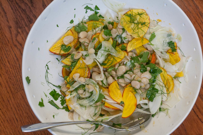 Butter Bean Salad with Meyer Lemon Vinaigrette