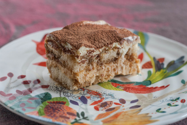 Dulce de Leche Tiramisu layered