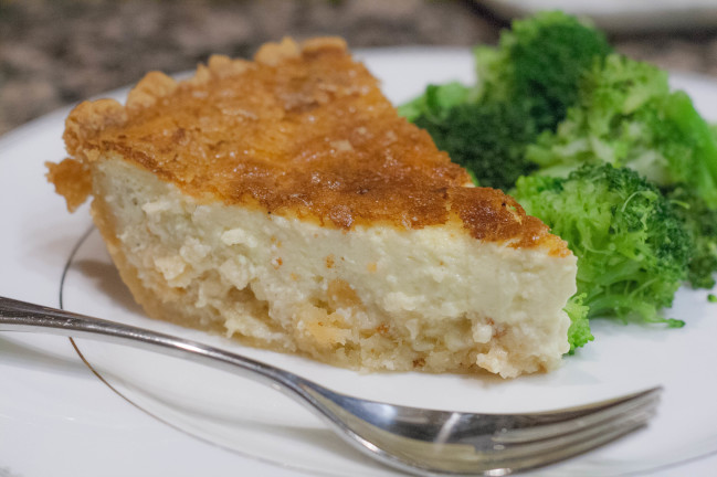 Shallot Gruyere Quiche so fluffy