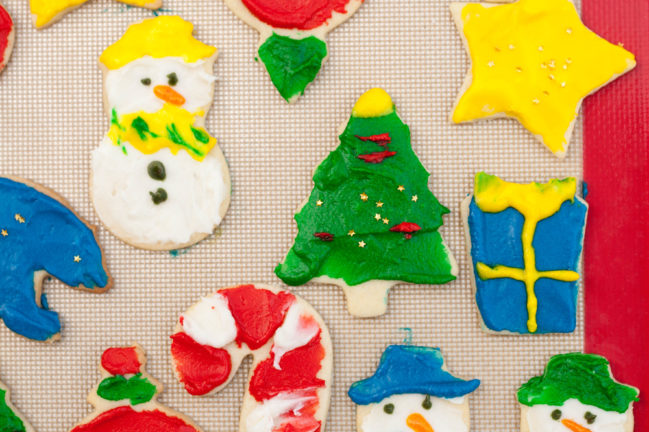 Old School Sugar Cookies with Almond Icing layout