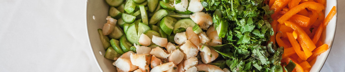 Spicy Cold Shrimp Cucumber Salad – Dirty Laundry Kitchen
